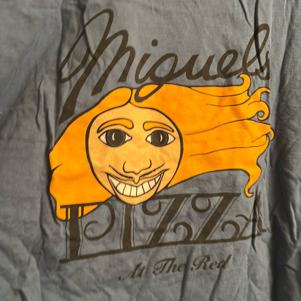 Historic Miguel’s Pizza at the Red T-Shirt; Men’s Large